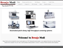 Tablet Screenshot of bronjo.com